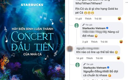 Xôn xao Starbucks sắp tổ chức concert