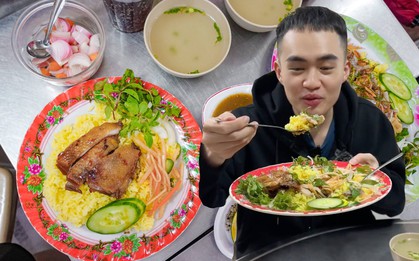 Hàng cơm gà "fomo" ở Đà Nẵng khiến du khách "sợ bỏ lỡ", Tina Thảo Thi cũng trầm trồ vì 1 chi tiết