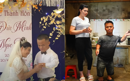 Ở lì nhà bạn gái 10 ngày, chàng trai Thanh Hoá cao 1m28 “chốt đơn” vợ đẹp như mơ: Hé lộ lí do nên duyên với người phụ nữ cách nhà 700km