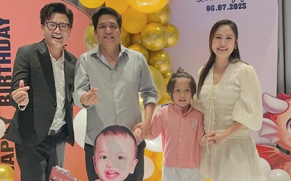 Con trai bị tăng động giảm chú ý, vợ chồng Đức Thịnh - Thanh Thuỷ gác lại mọi công việc để chăm con