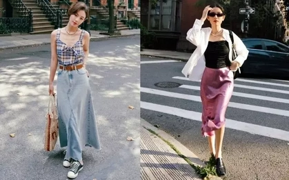 Chân váy cũng có thể giúp nàng trẻ ra 5 tuổi nếu chọn đúng 5 mẫu sau đây