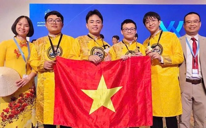 ĐỈNH: Lần đầu tiên Việt Nam giành 4 HCV cuộc thi quốc tế này, ngang hàng với Mỹ và Trung Quốc