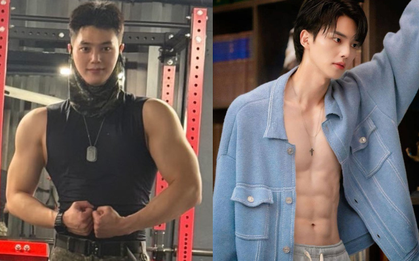 Tài tử Hàn Quốc khoe bờ vai cực "khủng" nhờ chăm nâng tạ, V (BTS) cũng lép vế khi đứng cạnh