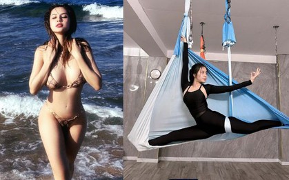 Gái một con - Thiên An cực chăm tập 2 môn thể thao, bảo sao dáng đẹp, eo thon, body nuột nà thế!