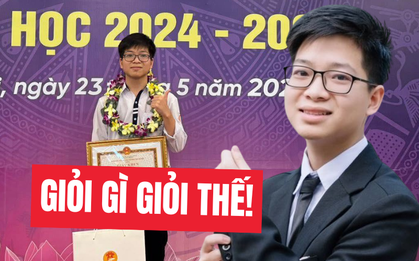Nam sinh ĐỈNH nhất Hà Nội mùa thi năm nay: Thủ khoa tốt nghiệp, thủ khoa ĐGNL ĐHQG Hà Nội, top 4 đánh giá tư duy ĐH Bách Khoa - Giỏi gì giỏi thế?
