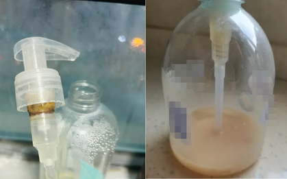 Lượng vi khuẩn vượt tiêu chuẩn gấp 600 lần! Đừng dùng loại nước rửa tay này!