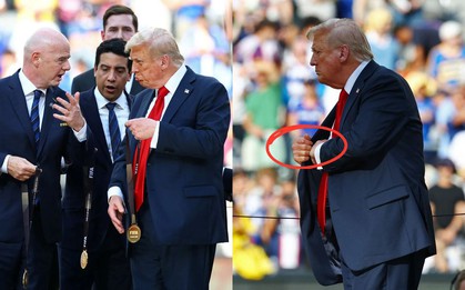 Ông Donald Trump lại gây chú ý với khoảnh khắc tại FIFA Club World Cup 2025