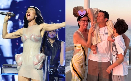 Xót xa cảnh Katy Perry kìm nén, cố không khóc giữa lúc chia tay Orlando Bloom