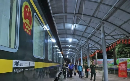 Gần 3.000 khách đi tàu liên vận Việt - Trung trong 2 tháng