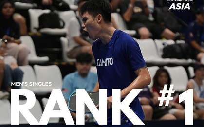 Tự hào Pickleball Việt Nam: Trịnh Linh Giang lên top 1 châu Á
