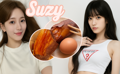 Thực đơn ăn kiêng của tình đầu quốc dân Suzy giảm 2.3kg sau 5 ngày: Ăn nhiều loại củ Việt Nam bán vừa nhiều, vừa rẻ