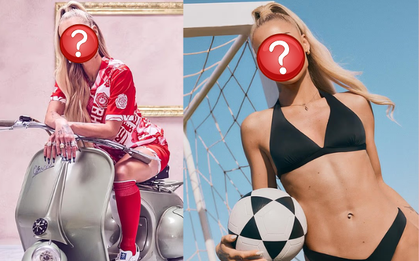 Dự bị "mòn mông", nữ cầu thủ sexy vẫn có vệ sĩ "hộ tống" ra sân vì... quá xinh đẹp!