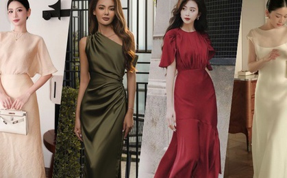 Những thiết kế váy lụa mỏng manh, đẹp thanh tao, diện lên tôn dáng và xinh như mộng