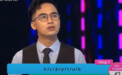 1 thử thách xếp từ trong Vua Tiếng Việt bỗng gây sốt: Cứ ngỡ đáp án là "Cứ bật vợ", xem xong mới ngớ người