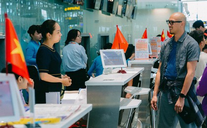 Sân bay Đà Nẵng nhận diện khuôn mặt hành khách thay giấy tờ