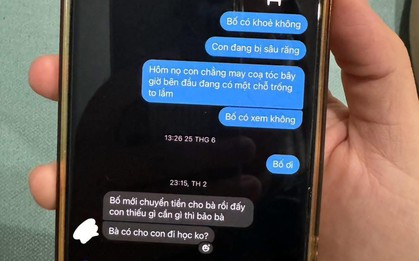 Bé gái 10 tuổi nhắn tin cho bố, 1 tháng sau mới được trả lời: Nhiều phụ huynh tức giận khi đọc được câu đầu
