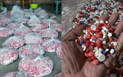 Theo dõi 100.000 gói hàng bất thường, cảnh sát triệt phá đường dây sản xuất thuốc giả doanh thu 765 tỷ đồng, tịch thu 500kg thuốc trong căn biệt thự