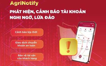 Khách hàng Agribank nhận tin vui: Tính năng mới giúp ngăn chặn lừa đảo chuyển khoản từ ngày 21/7