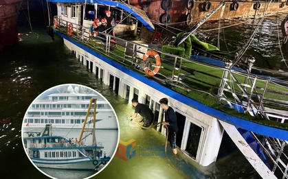 Vụ lật tàu trên vịnh Hạ Long: 80-90% nạn nhân khi được đưa ra khỏi tàu có mặc áo phao
