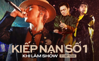 Kiếp nạn số 1 khi làm show tại Việt Nam: Liên tiếp gặp mưa bão gây ảnh hưởng lớn, rủi ro thời tiết quá cao!