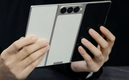 Sau Huawei, thêm một hãng Trung Quốc ra mắt smartphone gập ba với độ mỏng chỉ... 3.49mm