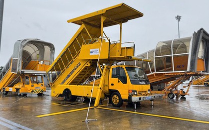 Cận cảnh "chạy bão" tại các sân bay