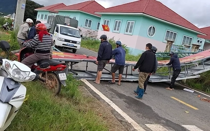 Bão số 3 khiến 2 người bị thương, thiệt hại 13,6 tỷ đồng ở Lâm Đồng