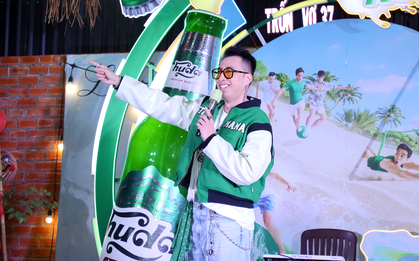 Quẩy tiệc hết mình, gặp idol vui hết cỡ: Huda bật tung năng lượng cho các bạn trẻ miền Nam tại biển trong phố