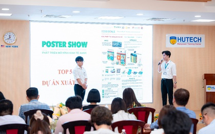 Học từ trải nghiệm thật: Sinh viên HUTECH “hô biến” ý tưởng thành giá trị thực