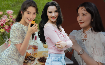 Người đẹp Vbiz là ái nữ gia tộc quyền quý, kết hôn với người thừa kế "đế chế" bất động sản Sài thành đúng chuẩn “môn đăng hộ đối”