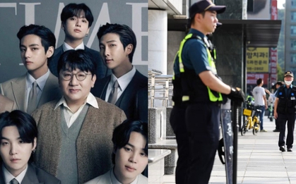 Cảnh sát đột kích khẩn vào trụ sở HYBE, "cha đẻ BTS" đối mặt với án chung thân vì lừa đảo 7.500 tỷ