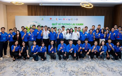 Quỹ Vì tương lai xanh tài trợ gần 3 tỷ đồng cho Chiến dịch Mùa hè Xanh 2025