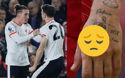 Đồng đội ở Liverpool xăm hình tưởng nhớ Diogo Jota sau tai nạn định mệnh, lời nhắn gửi ngắn ngủi nhưng ai cũng nghẹn lòng