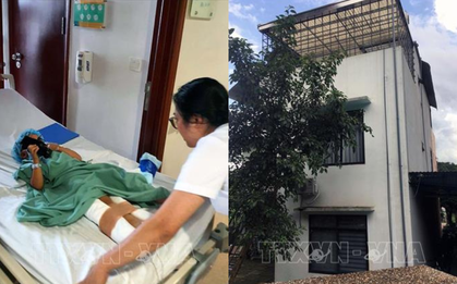 Đi du lịch cùng với gia đình tại Ninh Bình, cháu bé 4 tuổi bị ngã từ tầng 2 khách sạn do cửa sổ không có song chắn