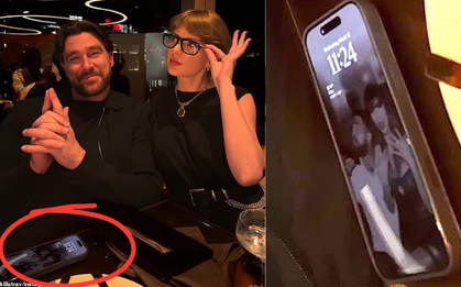 Rộ tin Taylor Swift đã đính hôn cùng cầu thủ Travis Kelce, tất cả đến từ ảnh hình nền điện thoại?