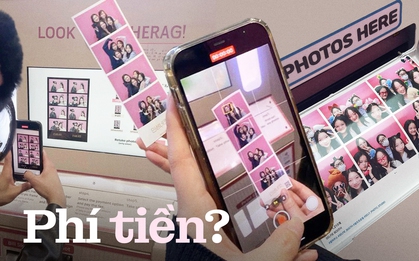 Thừa tiền thì mới đi chụp photobooth