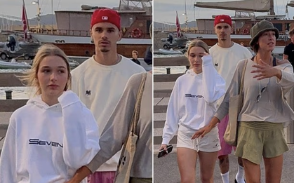 Paparazzi "tóm dính" tiểu thư Harper Beckham đi dạo phố, nhan sắc thiếu nữ tuổi 14 cùng đôi chân dài gây sốt!