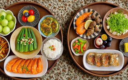10 mâm cơm thơm lừng cả gian bếp, ai nhìn cũng muốn ăn ngay!