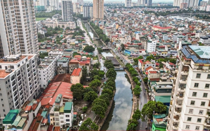 Cận cảnh 4 'dòng sông chết' ở nội đô Hà Nội sắp được hồi sinh