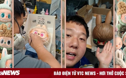 Nở rộ nghề 'bác sĩ' chuyên sửa Labubu