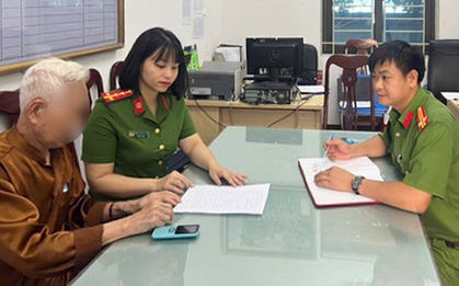 Nhận cuộc gọi của cha yêu cầu bán 1 cây vàng, con gái liền đưa ông đến công an phường làm việc