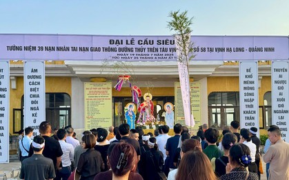 Quảng Ninh: Tổ chức Đại lễ cầu siêu tưởng niệm nạn nhân tử vong trong vụ lật tàu