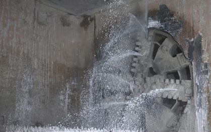 Robot đào hầm "Thần tốc" tuyến metro Nhổn - Ga Hà Nội đã đến ga Văn Miếu