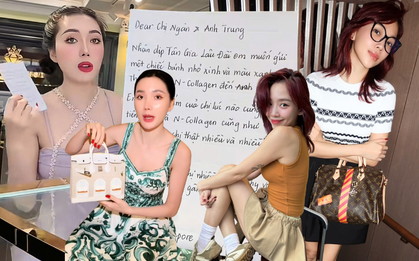 Tóc Tiên nhận được thư tay của Louis Vuitton, Ngân Collagen cũng vậy?