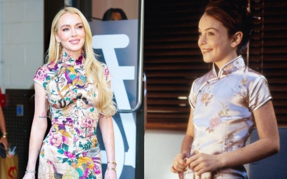 Lindsay Lohan tự cosplay chính mình 27 năm trước, kết quả ra sao mà netizen "wow" không ngừng nghỉ?