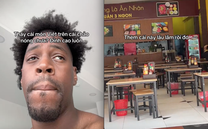 Khách Tây phát cuồng với "món Việt trên chảo nóng": Gọi liên tục 2 phần, vừa ăn vừa xuýt xoa vì quá ngon