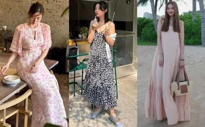 Sao Việt toàn là cao thủ mặc váy dài, gợi ý loạt công thức đẹp long lanh từ giờ sang thu