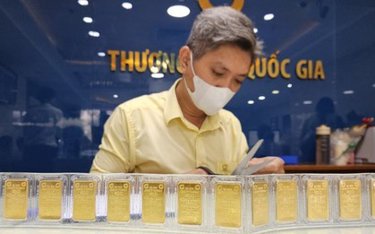Giá vàng SJC cao hơn thế giới gần 16 triệu đồng/lượng