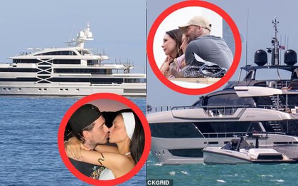 Vợ chồng con cả nhà Beckham ngồi siêu du thuyền 2.900 tỷ của nhà ngoại, "chặt đẹp" bố mẹ - David và Victoria