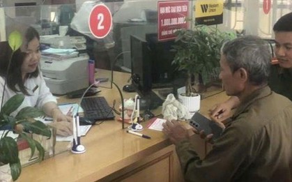 Cụ ông rút sổ tiết kiệm 260 triệu đồng tại Agribank để chuyển khoản: Công an lập tức có mặt, yêu cầu ngừng giao dịch